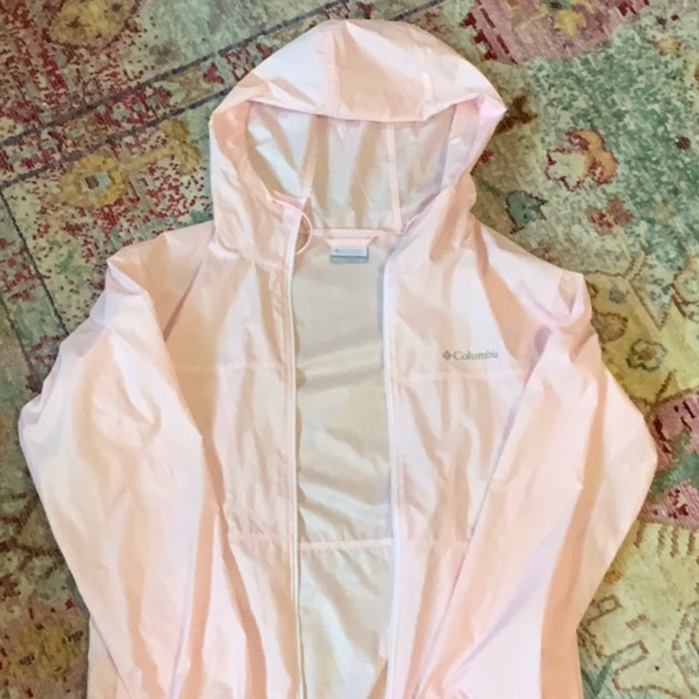 Pink Columbia Lightweight Rain Jacket